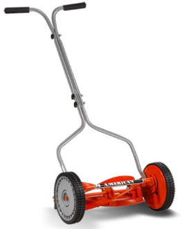 A Reel Mower is a great way to get a workout when performing lawn care